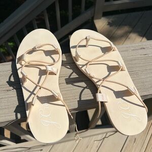 J. Crew Tie-Up Sandals